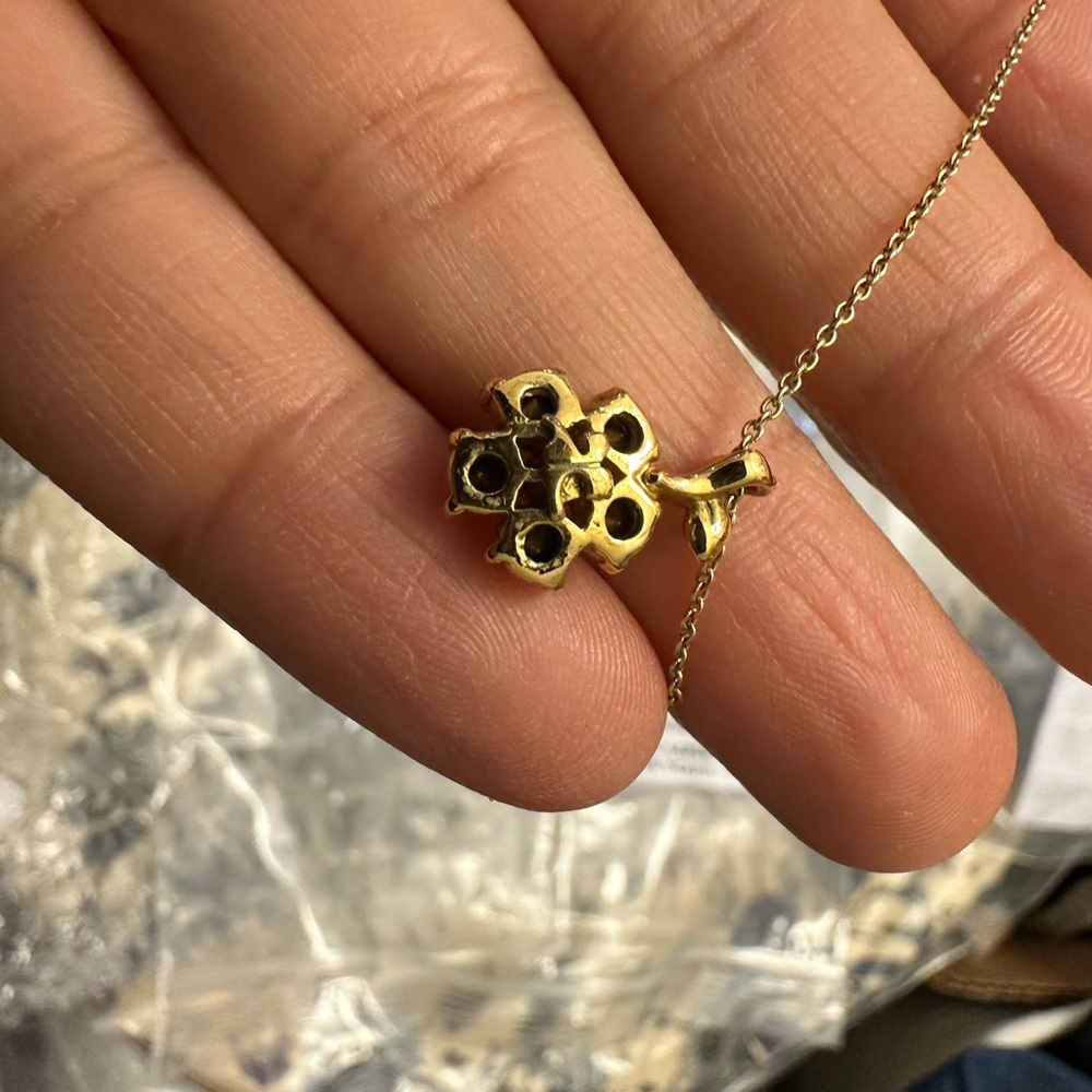 Pearl necklace gold plated - Picture 3 of 3